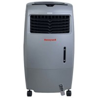 Honeywell 52 Pint Indoor/Outdoor Portable Evaporative Air Cooler - Gray - B00ZYK2FUO